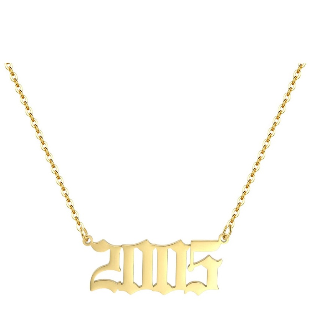 Birth Year Necklaces